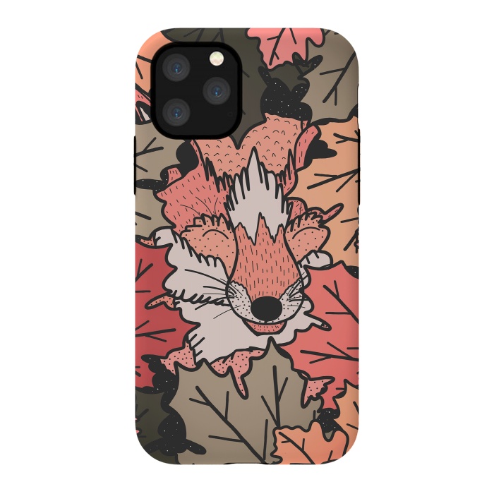 iPhone 11 Pro StrongFit The hidden fox by Steve Wade (Swade)