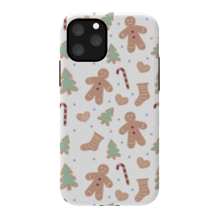 iPhone 11 Pro StrongFit ginger bread pattern by MALLIKA