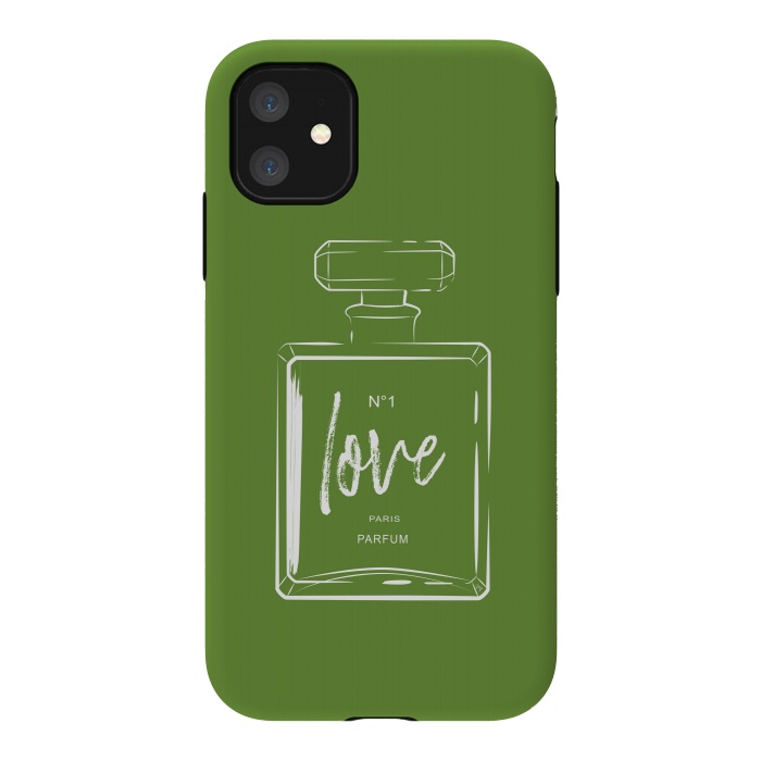 iPhone 11 StrongFit Green Love by Martina