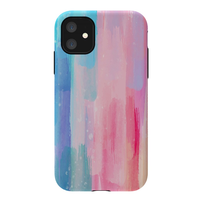 iPhone 11 StrongFit vertical shaded pattern by MALLIKA