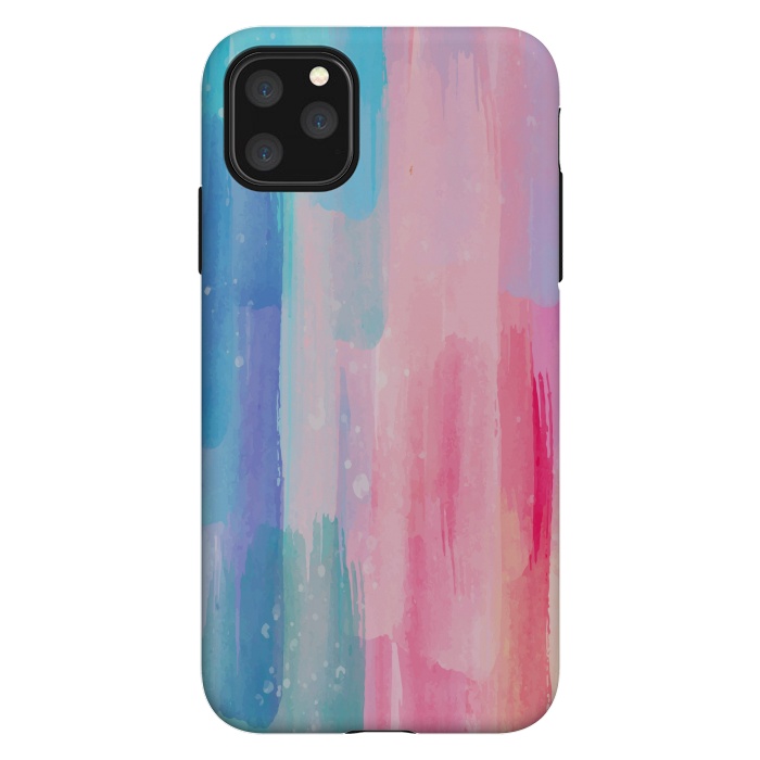iPhone 11 Pro Max StrongFit vertical shaded pattern by MALLIKA
