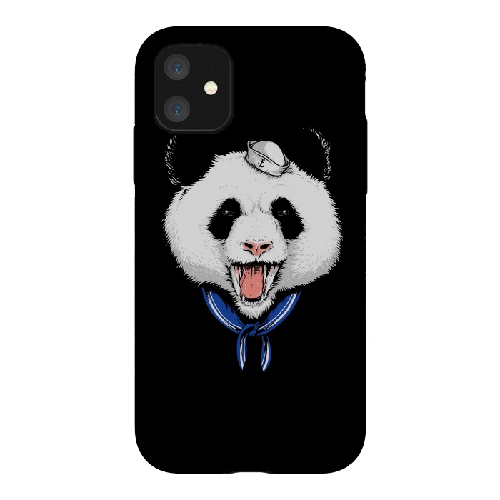 iPhone 11 StrongFit Panda Sailor by Afif Quilimo