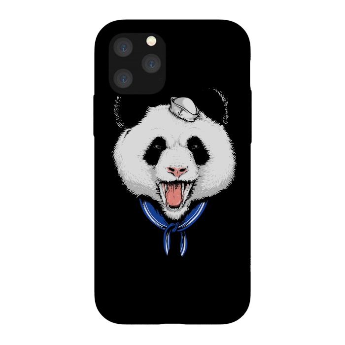 iPhone 11 Pro StrongFit Panda Sailor by Afif Quilimo