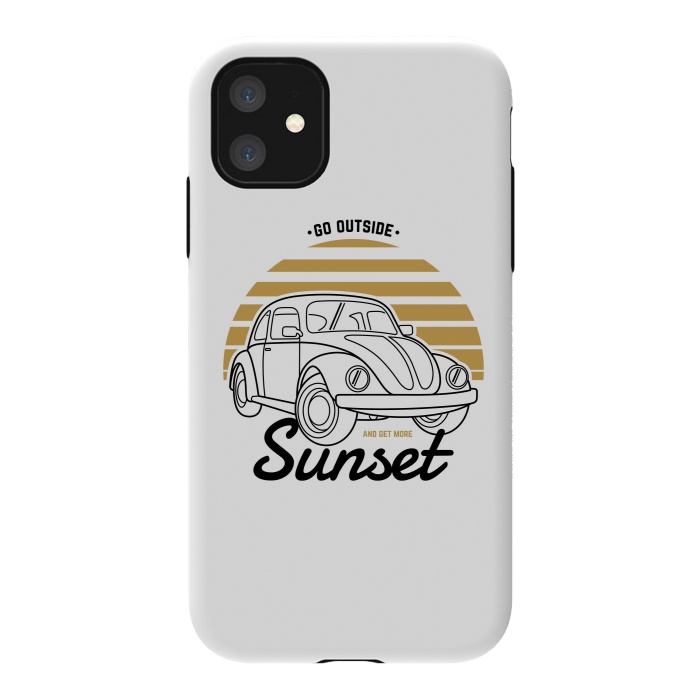 iPhone 11 StrongFit Go Outside and Get More Sunset by Afif Quilimo