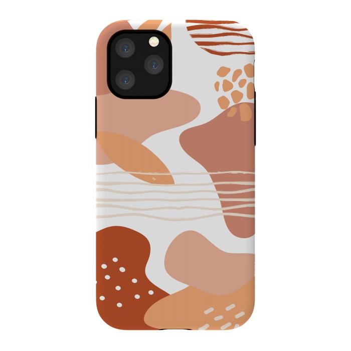 iPhone 11 Pro StrongFit Terracotta earth by Martina
