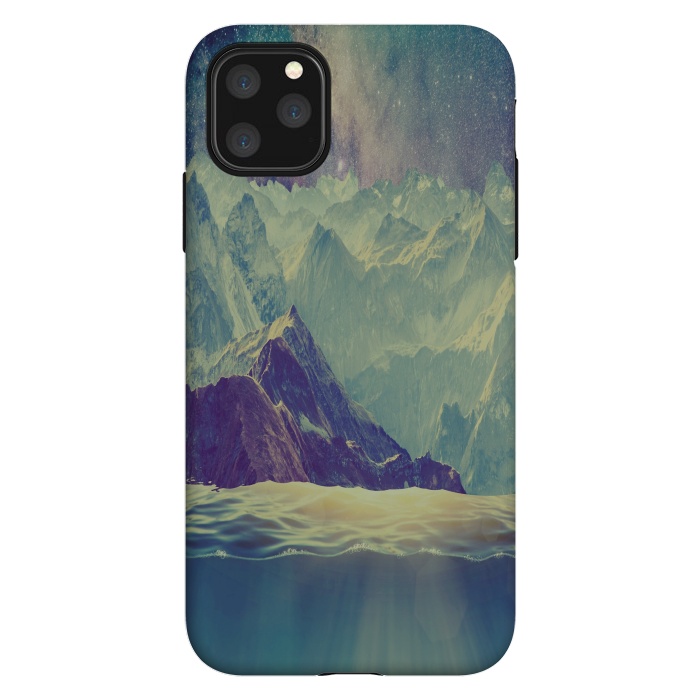 iPhone 11 Pro Max StrongFit Antarctica Heart by Joanna Vog