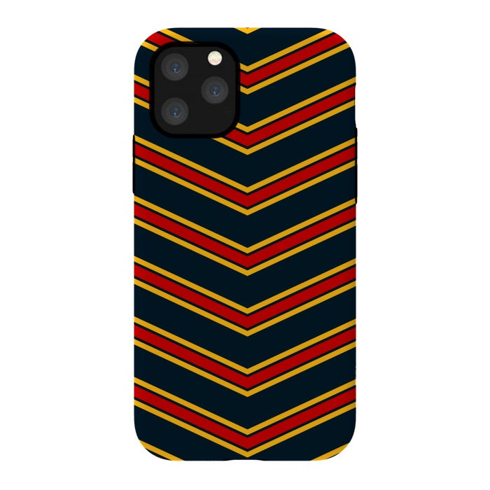 iPhone 11 Pro StrongFit Reflective Chevrons by TMSarts