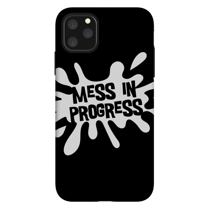 iPhone 11 Pro Max StrongFit Mess in Progress II by Majoih