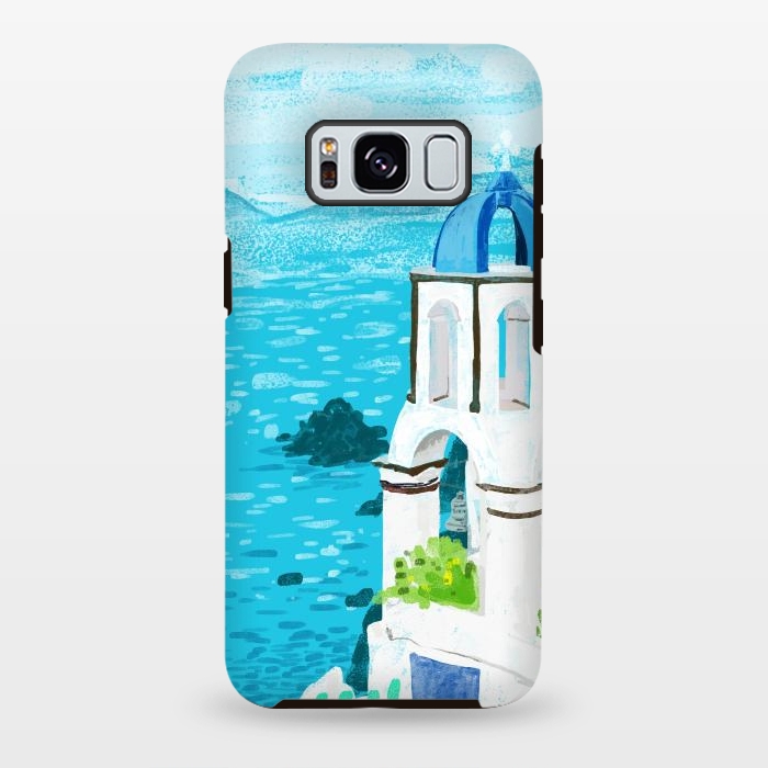 Galaxy S8 plus StrongFit Greek Landscape by Uma Prabhakar Gokhale