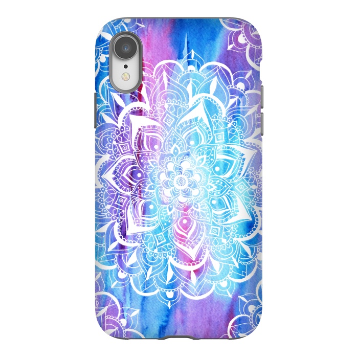 iPhone Xr StrongFit Mixed Emotions Mandala by Tangerine-Tane