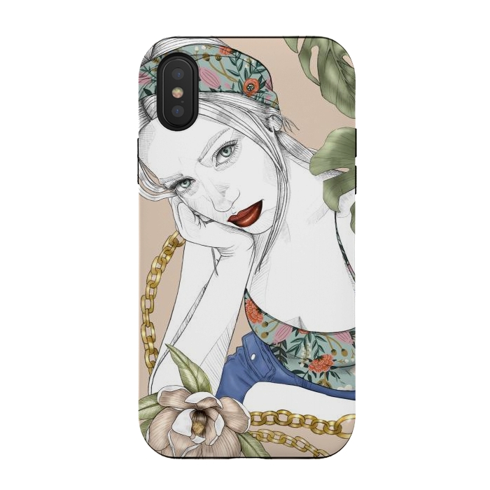 iPhone Xs / X StrongFit Melania by Mmartabc