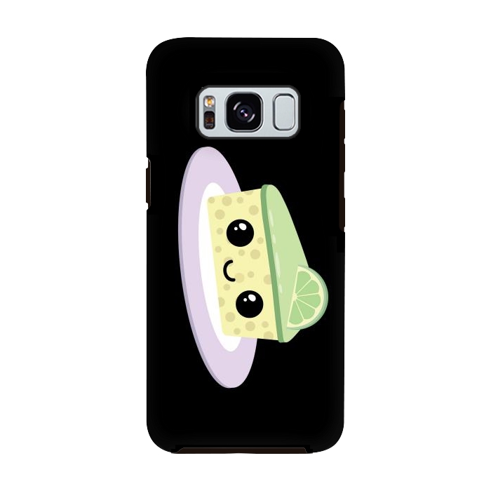 Galaxy S8 StrongFit Lime cheesecake by Laura Nagel