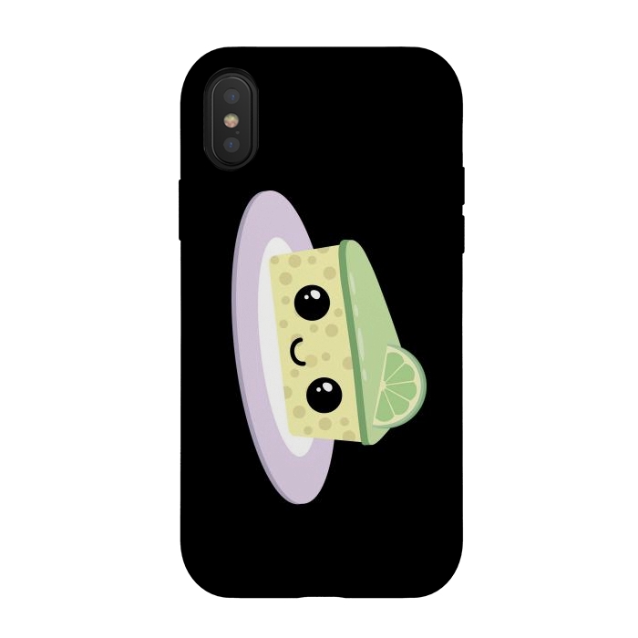 iPhone Xs / X StrongFit Lime cheesecake by Laura Nagel