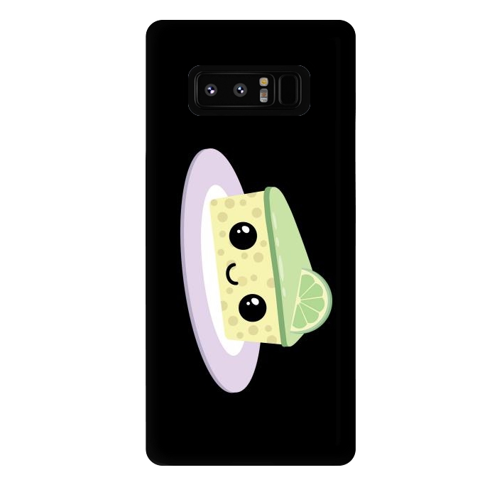 Galaxy Note 8 StrongFit Lime cheesecake by Laura Nagel