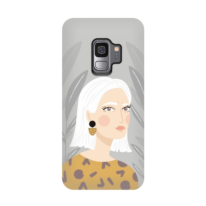 Galaxy S9 StrongFit Girl Portrait 001 by Jelena Obradovic