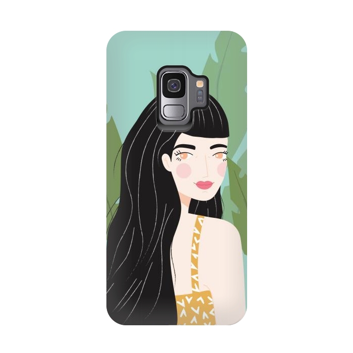 Galaxy S9 StrongFit Girl Portrait 002 by Jelena Obradovic