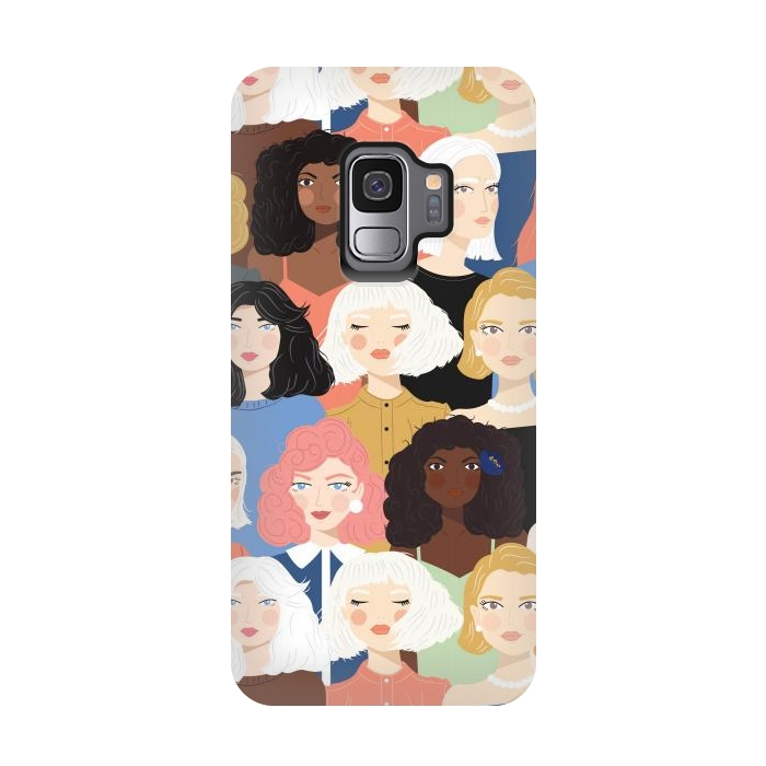 Galaxy S9 StrongFit Girls Diversity by Jelena Obradovic