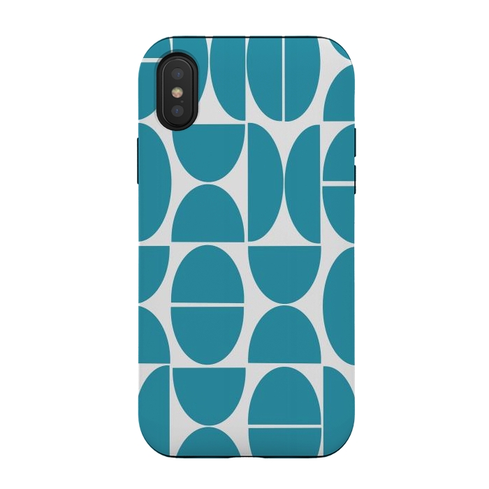 iPhone Xs / X StrongFit Puzzle Design Bl. by Joanna Vog