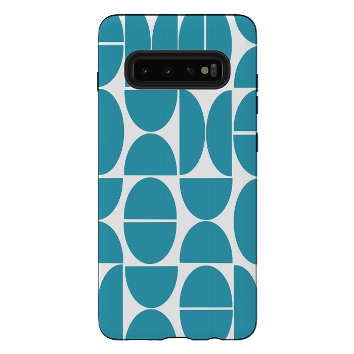 Galaxy S10 plus StrongFit Puzzle Design Bl. by Joanna Vog