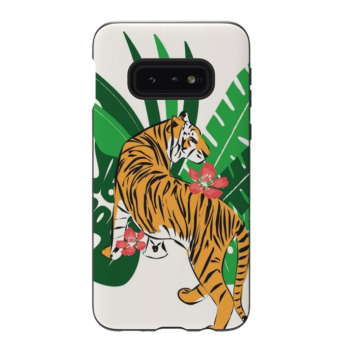 Galaxy S10e StrongFit Tiger 010 by Jelena Obradovic