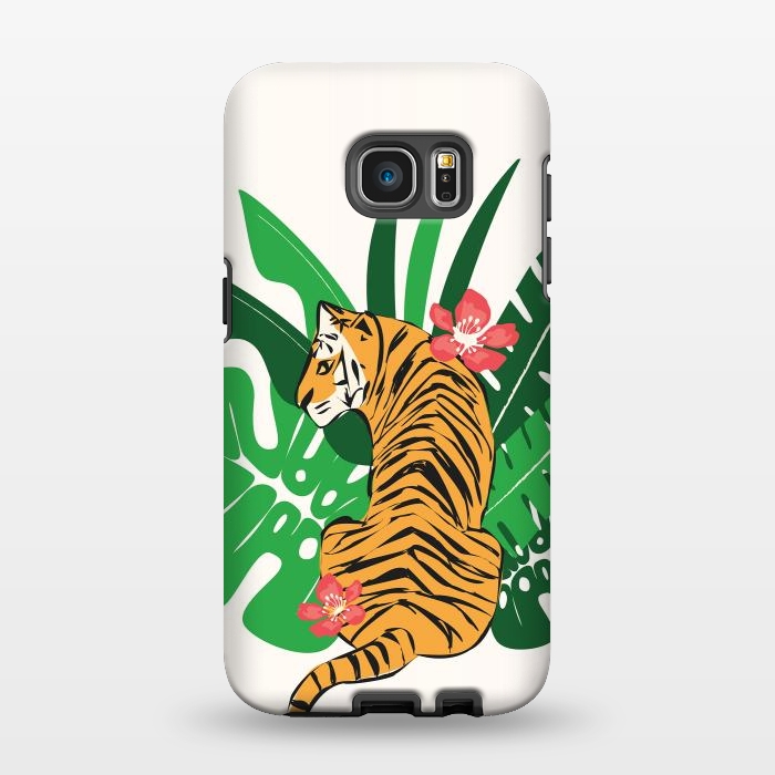 Galaxy S7 EDGE StrongFit Tiger 011 by Jelena Obradovic
