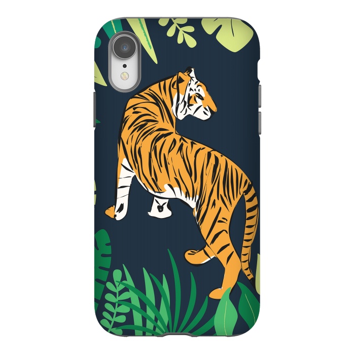 iPhone Xr StrongFit Tiger 015 by Jelena Obradovic