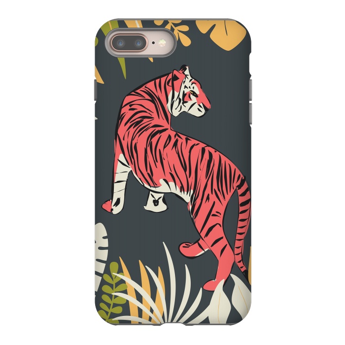 iPhone 7 plus StrongFit Tiger 016 by Jelena Obradovic