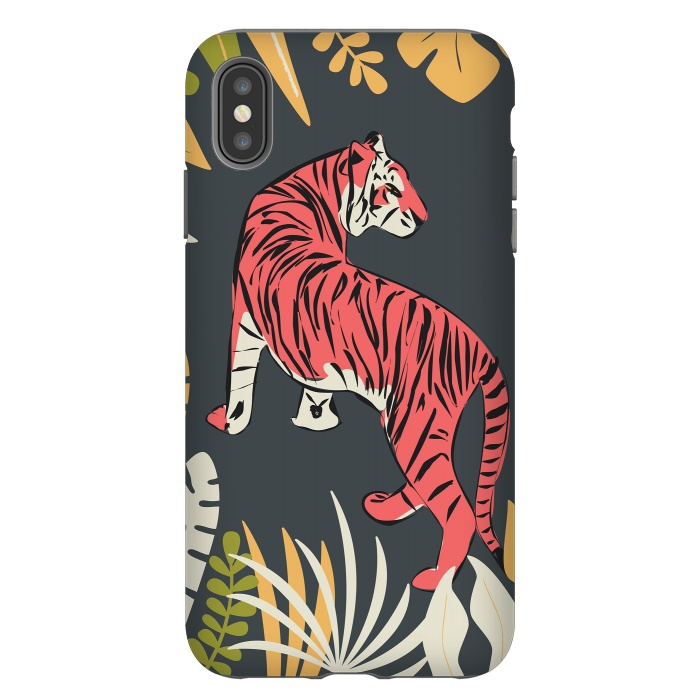 iPhone Xs Max StrongFit Tiger 016 by Jelena Obradovic