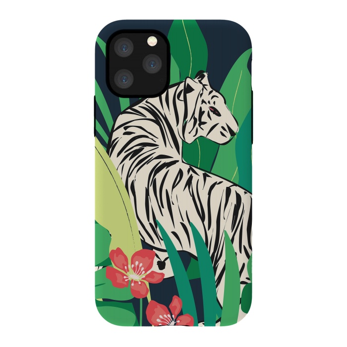 iPhone 11 Pro StrongFit Tiger 013 by Jelena Obradovic