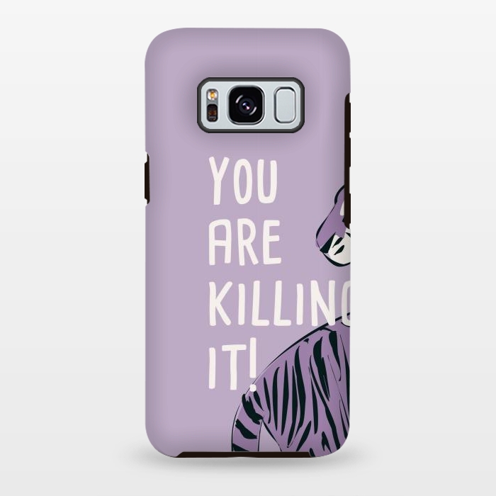 Galaxy S8 plus StrongFit You are killing it, purple by Jelena Obradovic