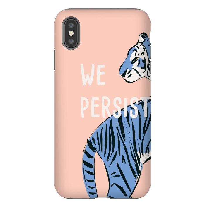 iPhone Xs Max StrongFit We persist! Pink by Jelena Obradovic