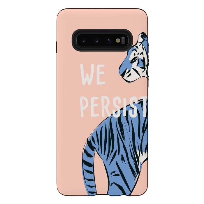 Galaxy S10 plus StrongFit We persist! Pink by Jelena Obradovic