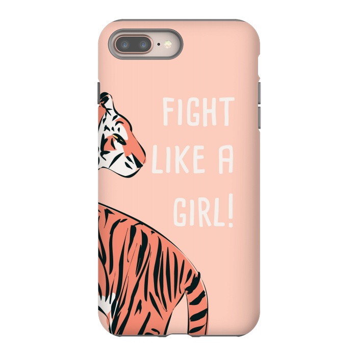 iPhone 7 plus StrongFit Fight like a girl by Jelena Obradovic