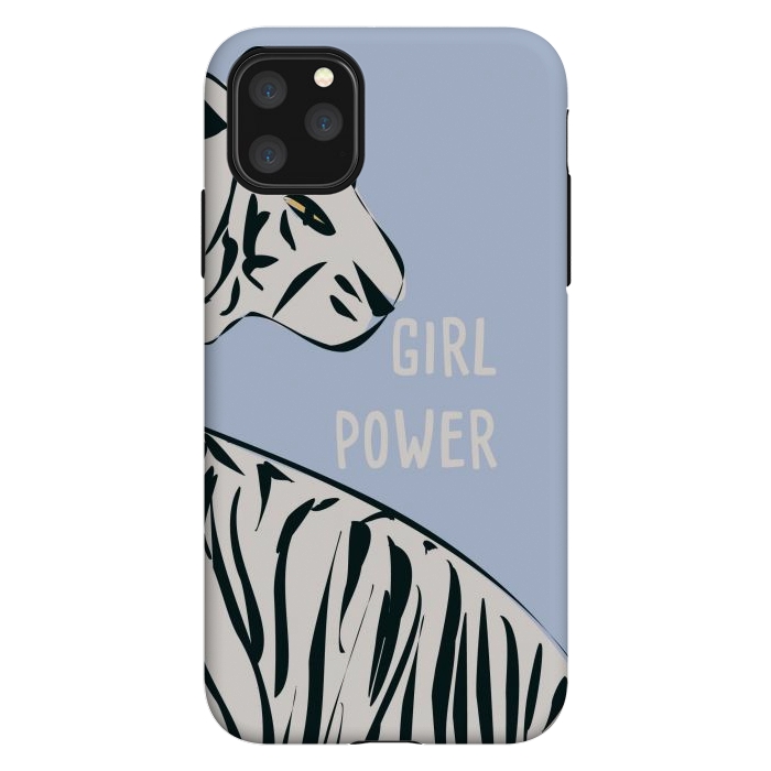iPhone 11 Pro Max StrongFit Girl Power, blue by Jelena Obradovic