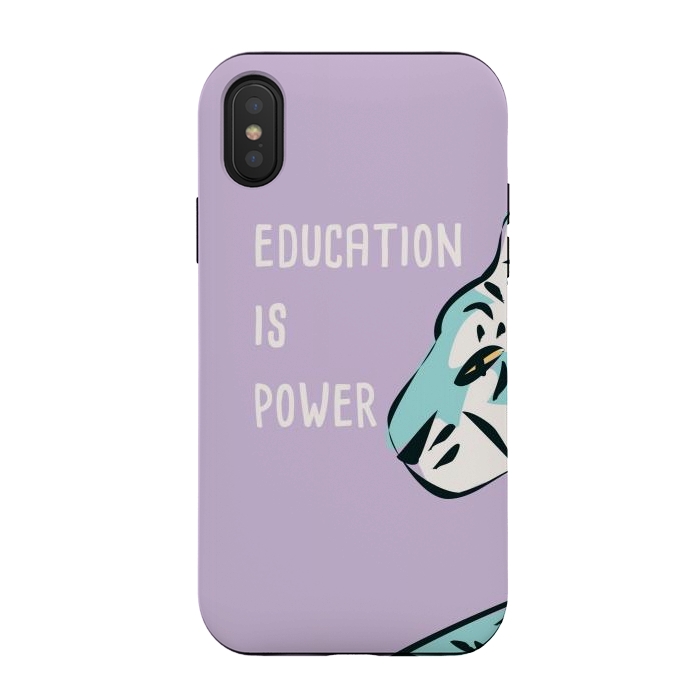 iPhone Xs / X StrongFit Education is power by Jelena Obradovic
