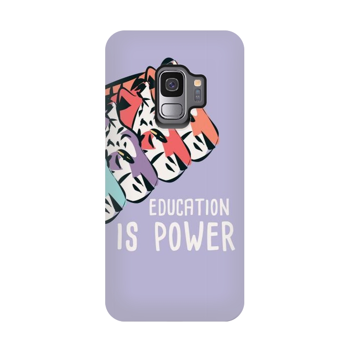 Galaxy S9 StrongFit Education is power, tigers by Jelena Obradovic
