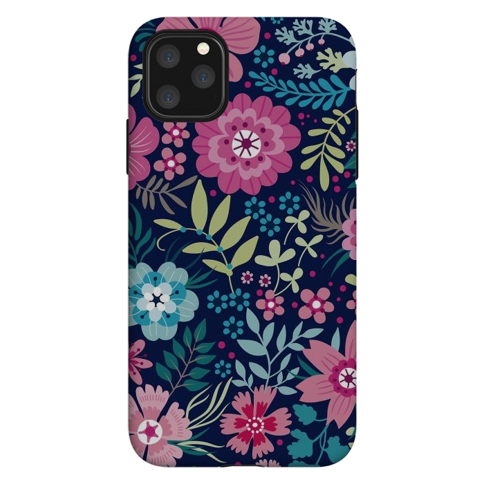 iPhone 11 Pro Max StrongFit Romancing Floral Design by ArtsCase