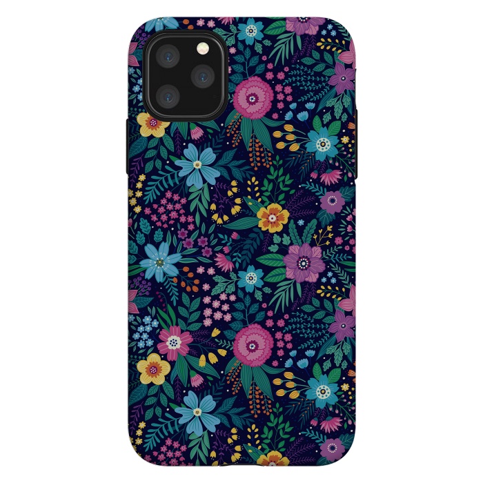 iPhone 11 Pro Max StrongFit Floral Design Pattern by ArtsCase