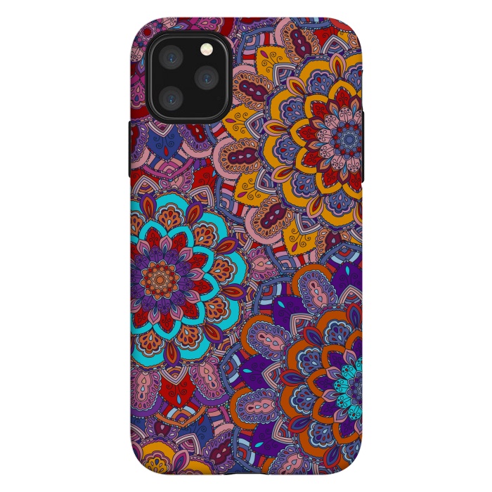 iPhone 11 Pro Max StrongFit Mandalas In Colors Earth  by ArtsCase