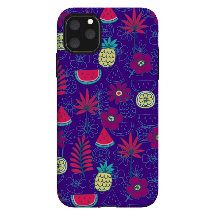 iPhone 11 Pro Max StrongFit Tropical Watermelons by ArtsCase