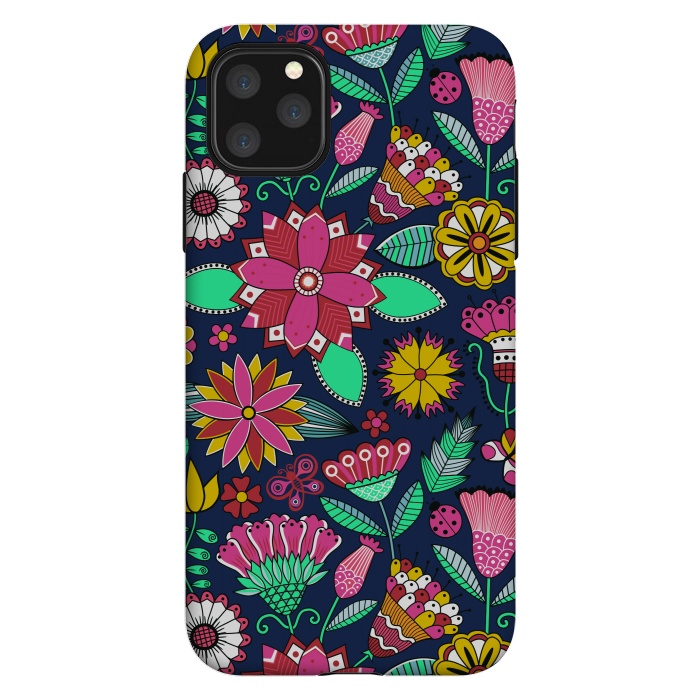 iPhone 11 Pro Max StrongFit Flowers In Paradise by ArtsCase