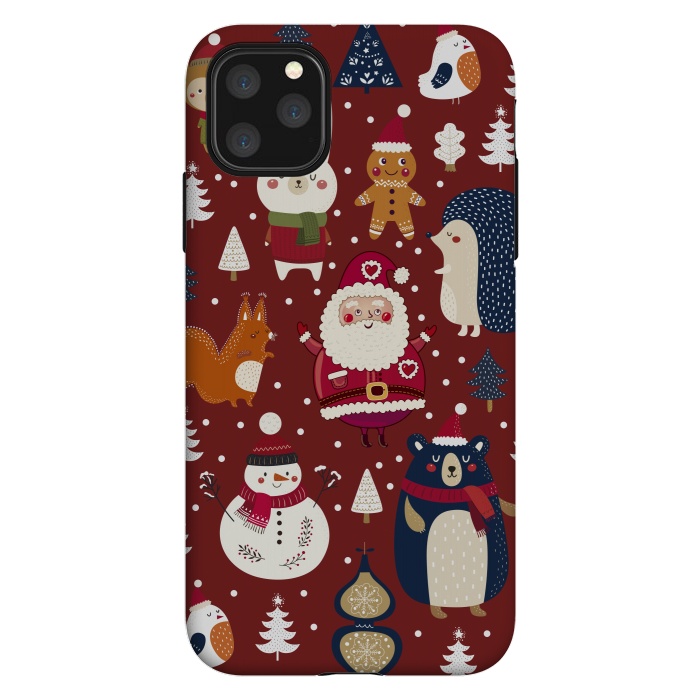 iPhone 11 Pro Max StrongFit Christmas Characters by ArtsCase