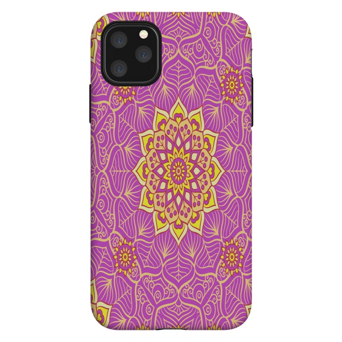 iPhone 11 Pro Max StrongFit center of the universe in mandala by ArtsCase