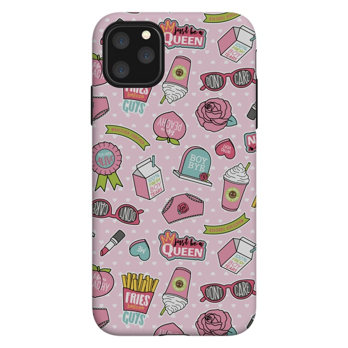 iPhone 11 Pro Max StrongFit Girls Fashion Design With Cute Symbols by ArtsCase