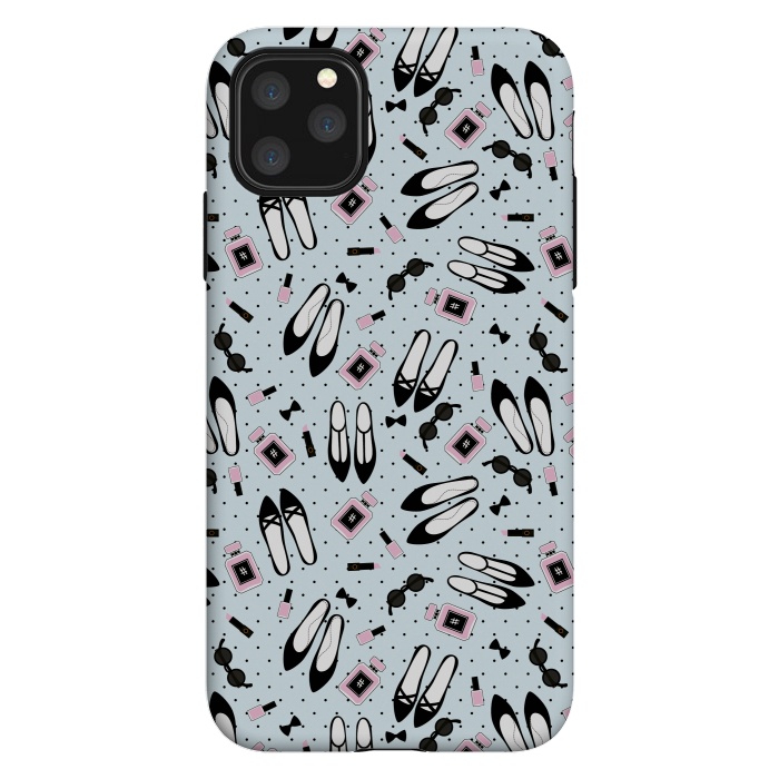 iPhone 11 Pro Max StrongFit Polka Cute Fashion With Beautiful Accessories by ArtsCase