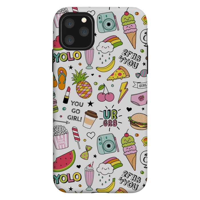 iPhone 11 Pro Max StrongFit Teenage Girls by ArtsCase