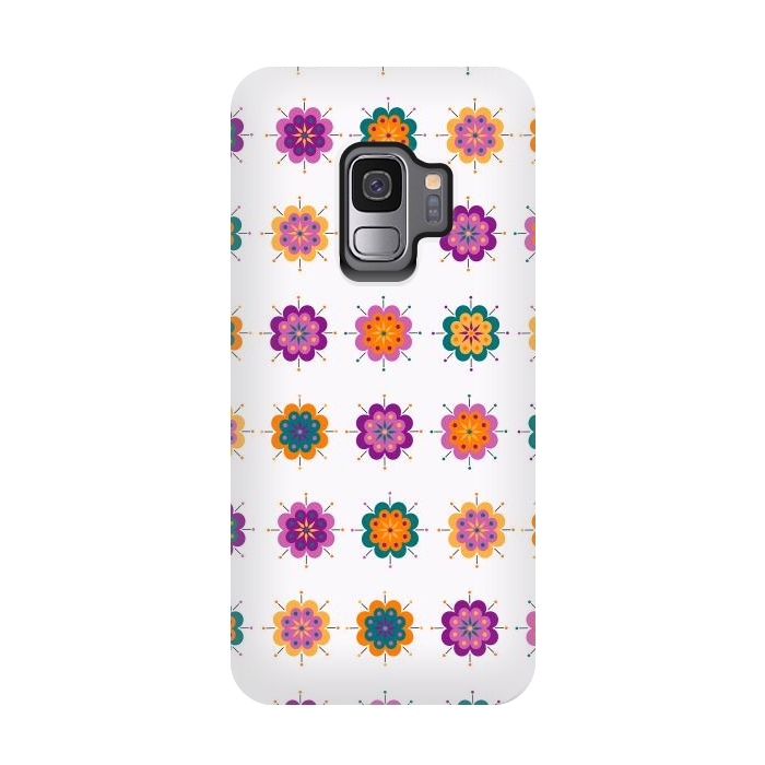 Galaxy S9 StrongFit Distant Garden by Shelly Bremmer