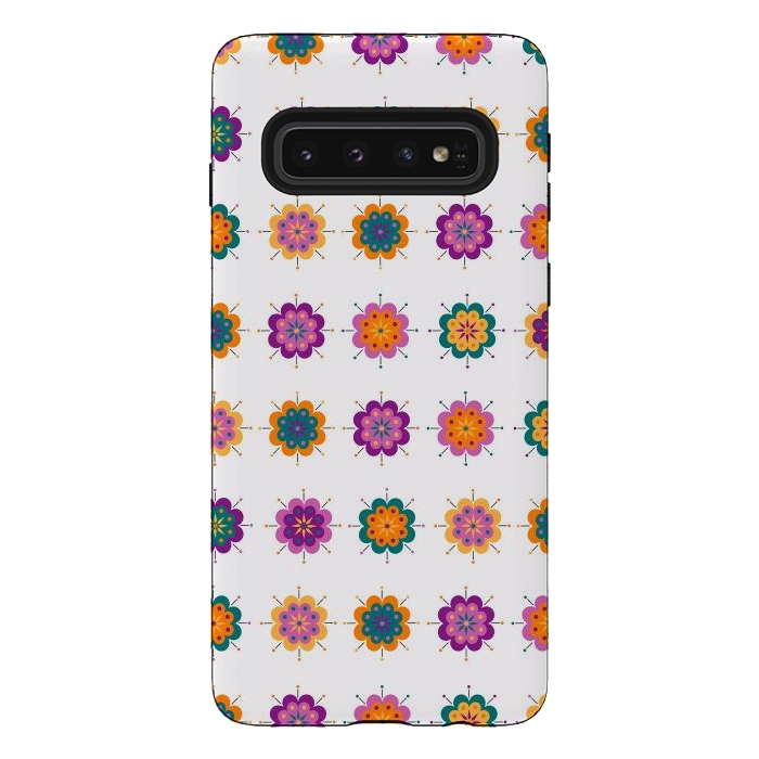 Galaxy S10 StrongFit Distant Garden by Shelly Bremmer