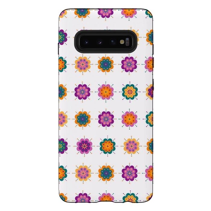 Galaxy S10 plus StrongFit Distant Garden by Shelly Bremmer