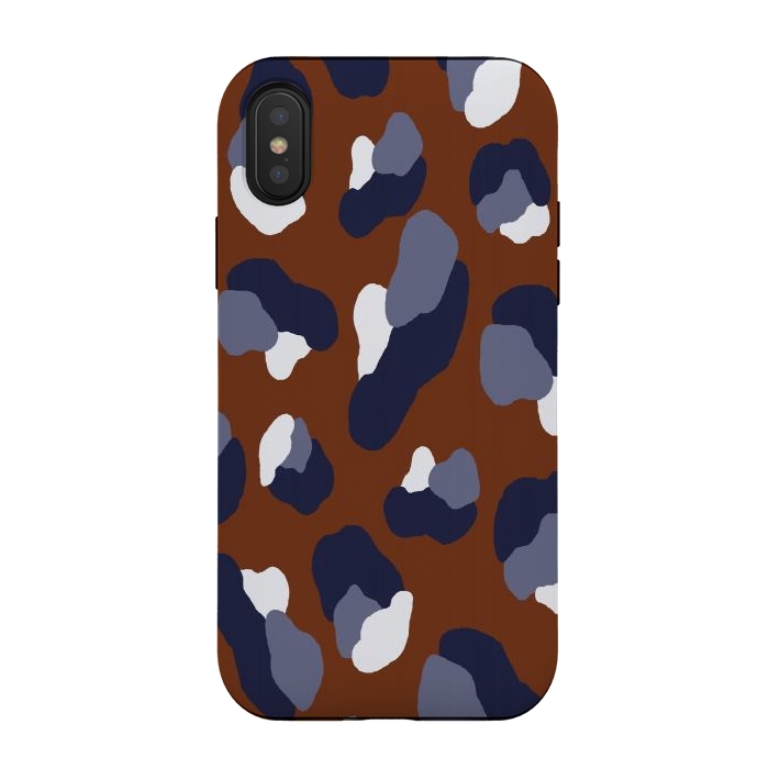 iPhone Xs / X StrongFit Modern Brown by Joanna Vog